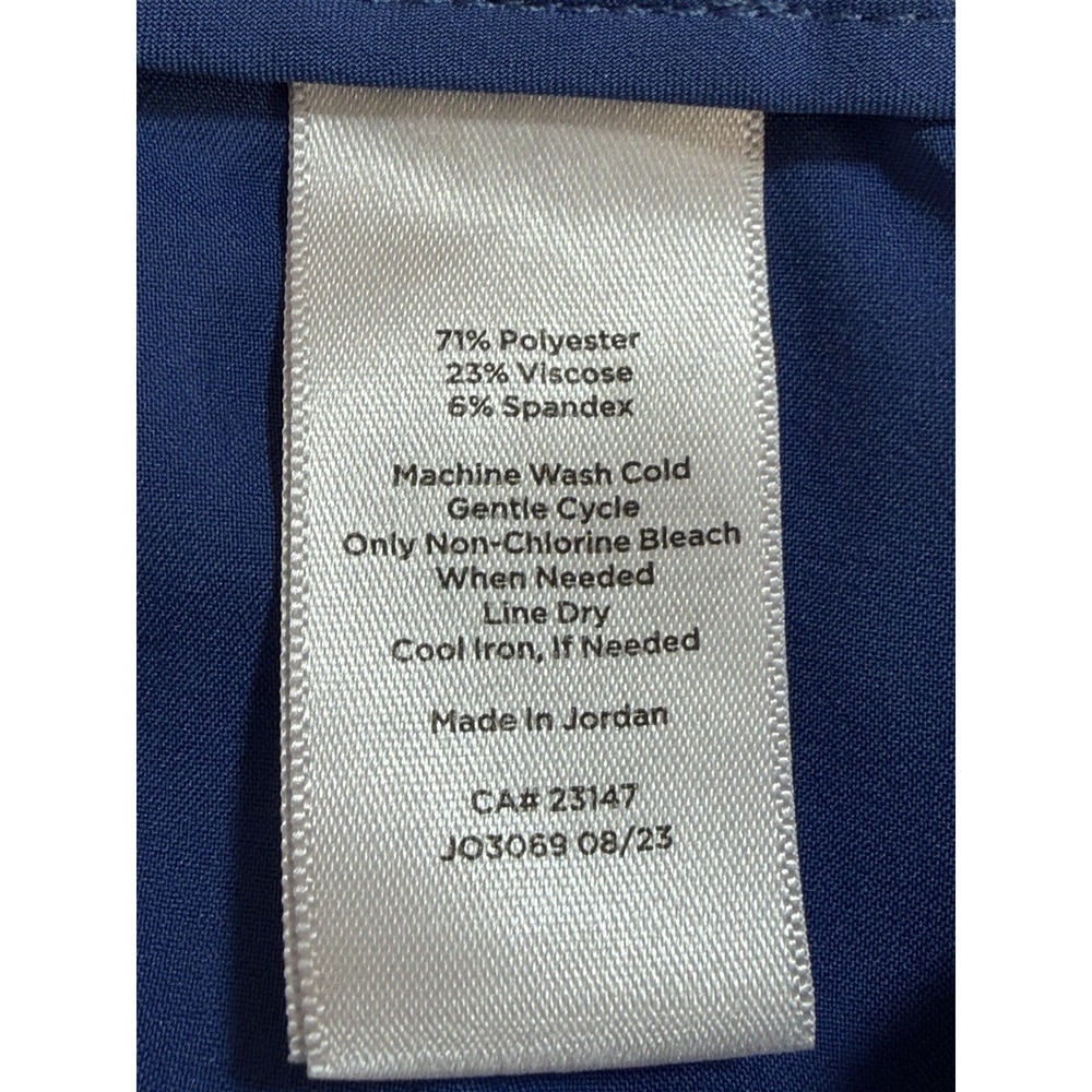 Talbots Hampshire Ankle Pants 18W Blue Career Wear NWOT - Picture 10 of 10
